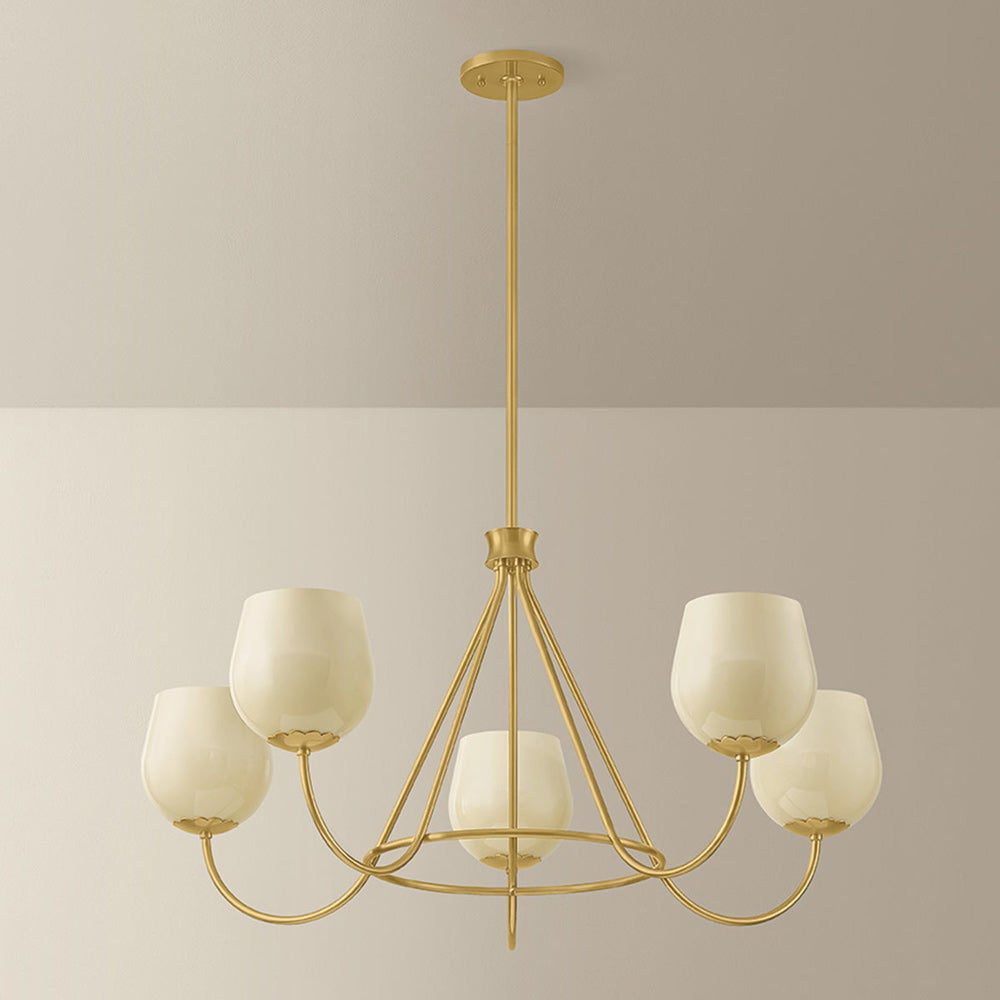 Genevieve Chandelier in Detail.
