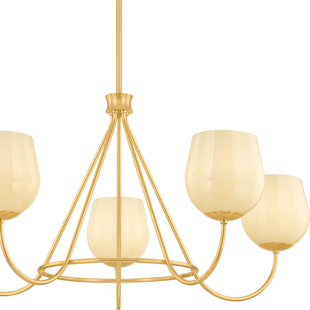 Genevieve Chandelier in Detail.
