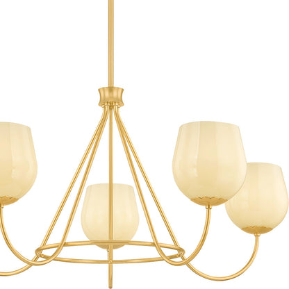 Genevieve Chandelier in Detail.