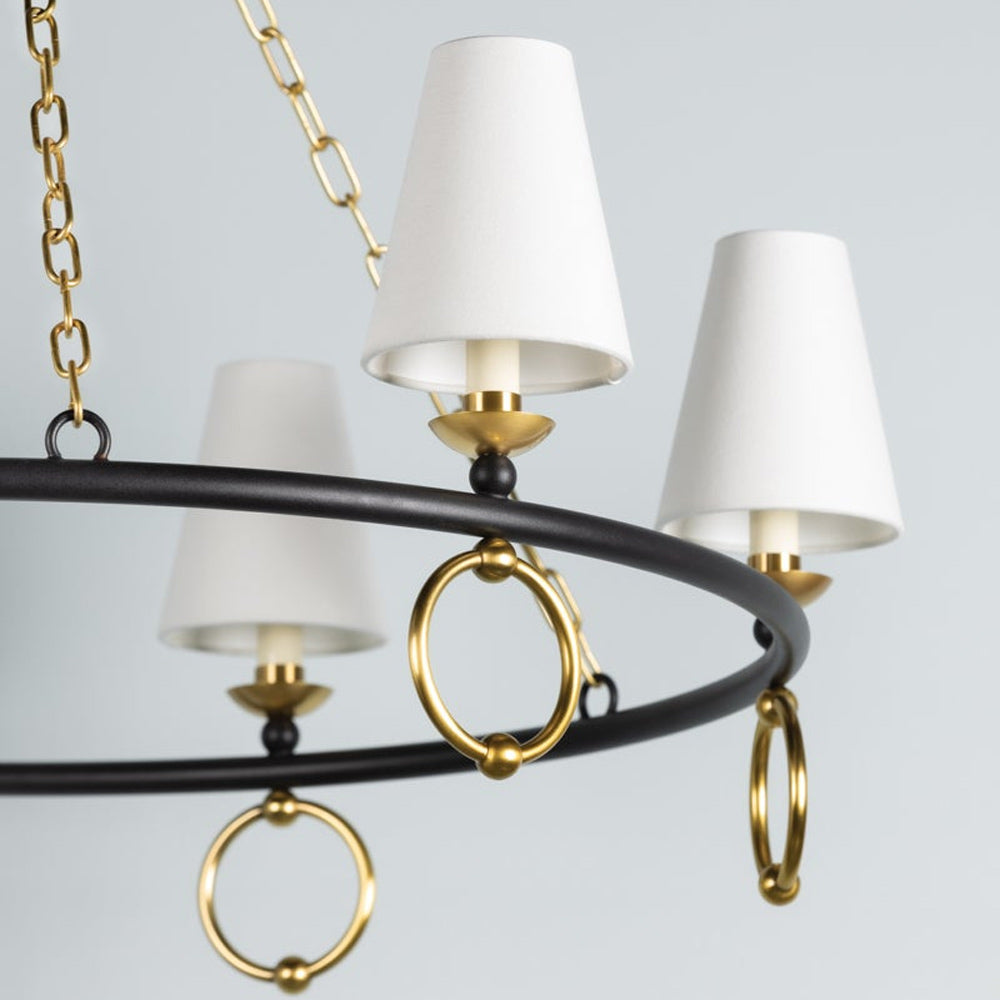 Haverford Chandelier in Detail.