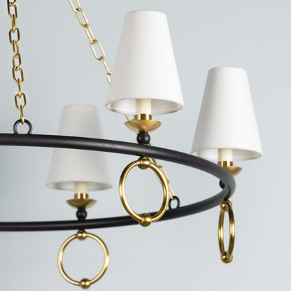 Haverford Chandelier in Detail.