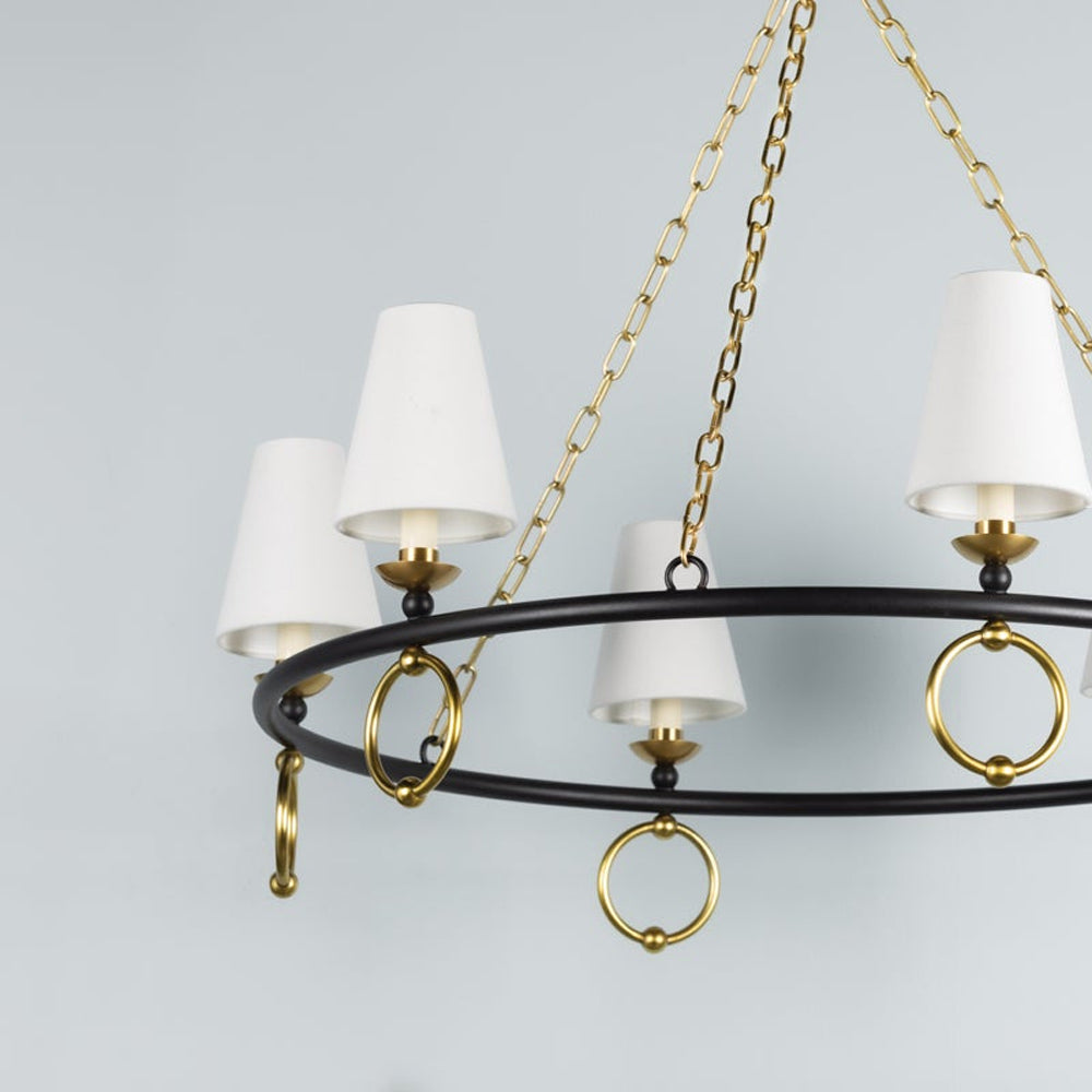 Haverford Chandelier in Detail.