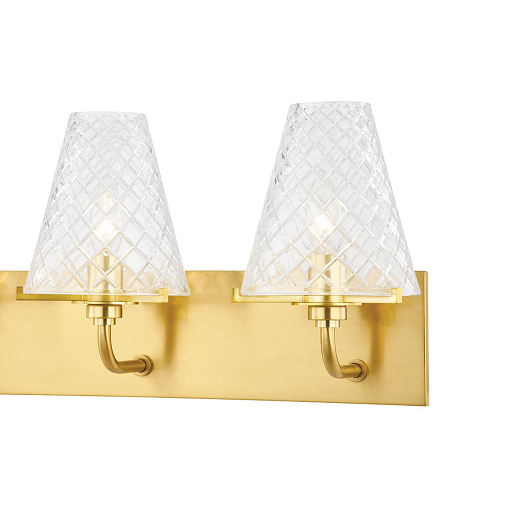 Irene Bath Vanity Wall Light in Detail.