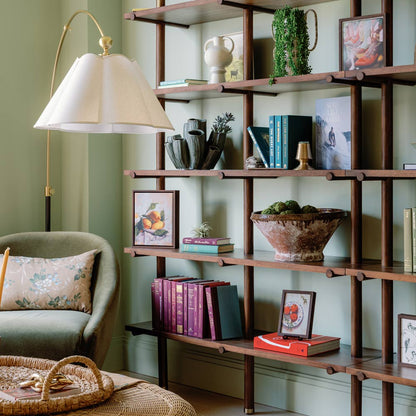 Janie Floor Lamp in living room.