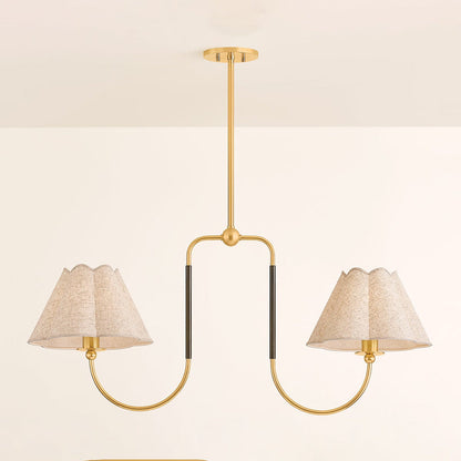 Janie Linear Pendant Light in Detail.