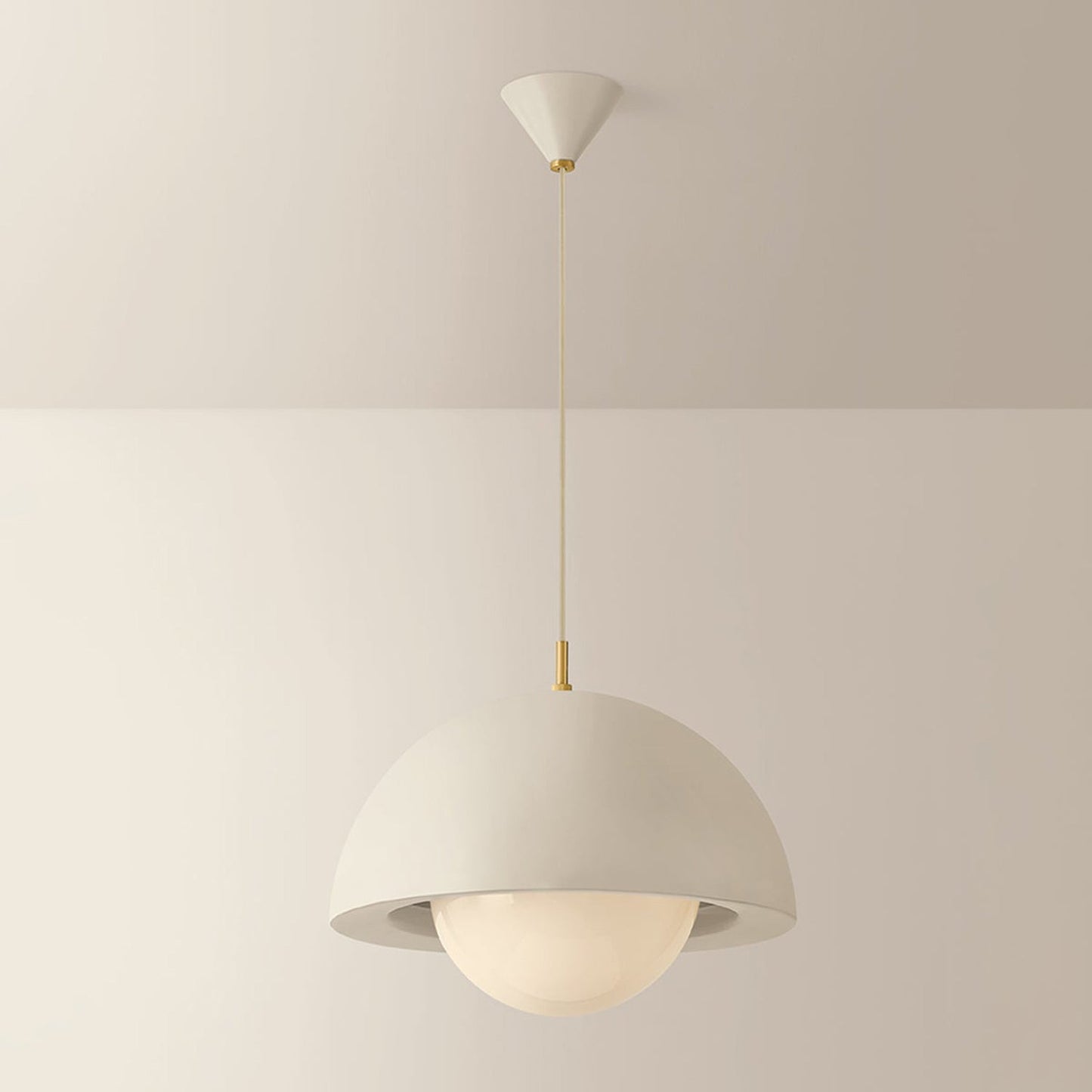 Jolene Dome Pendant Light in Detail.