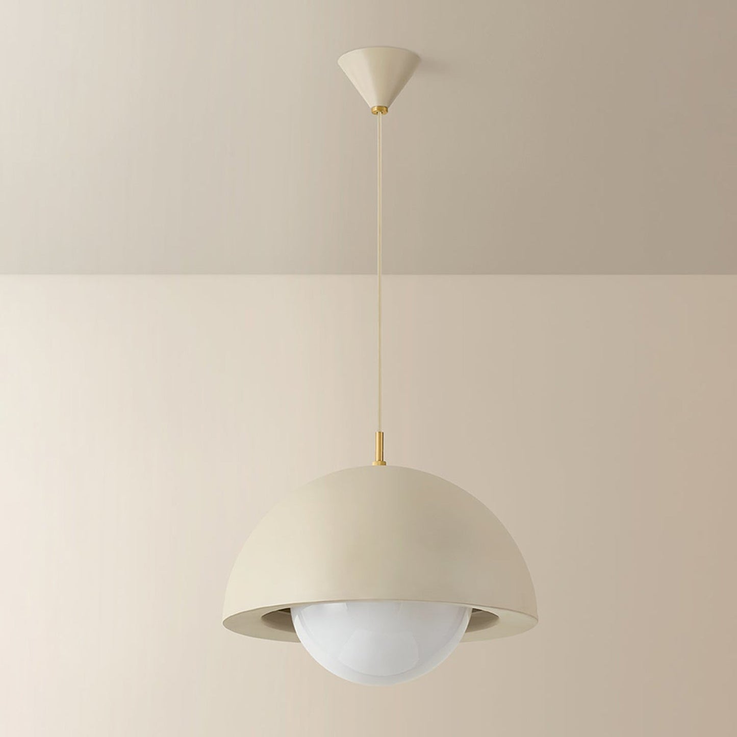 Jolene Dome Pendant Light in Detail.
