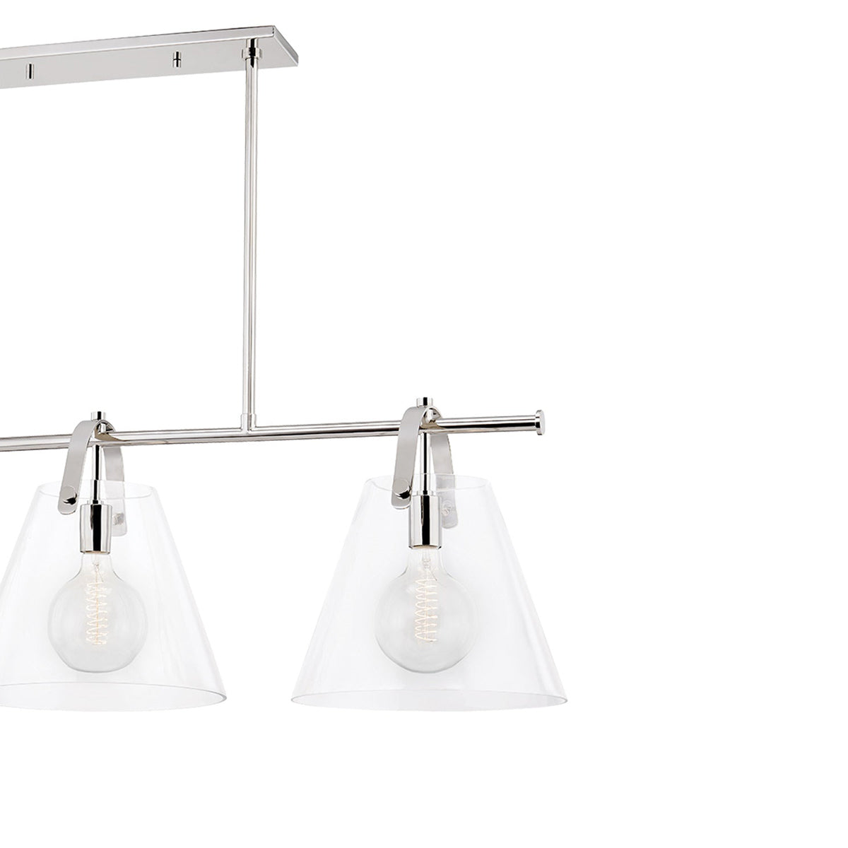 Karin Linear Pendant Light in Detail.