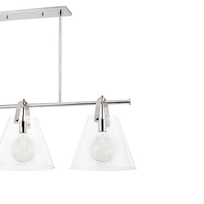 Karin Linear Pendant Light in Detail.