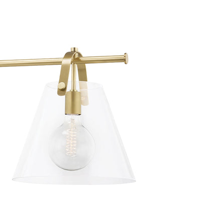 Karin Linear Pendant Light in Detail.