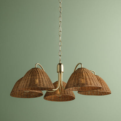 Katniss Chandelier in Detail.
