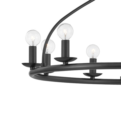 Kendra Chandelier in Detail.