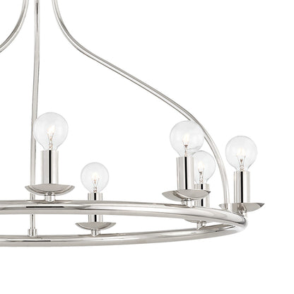 Kendra Chandelier in Detail.
