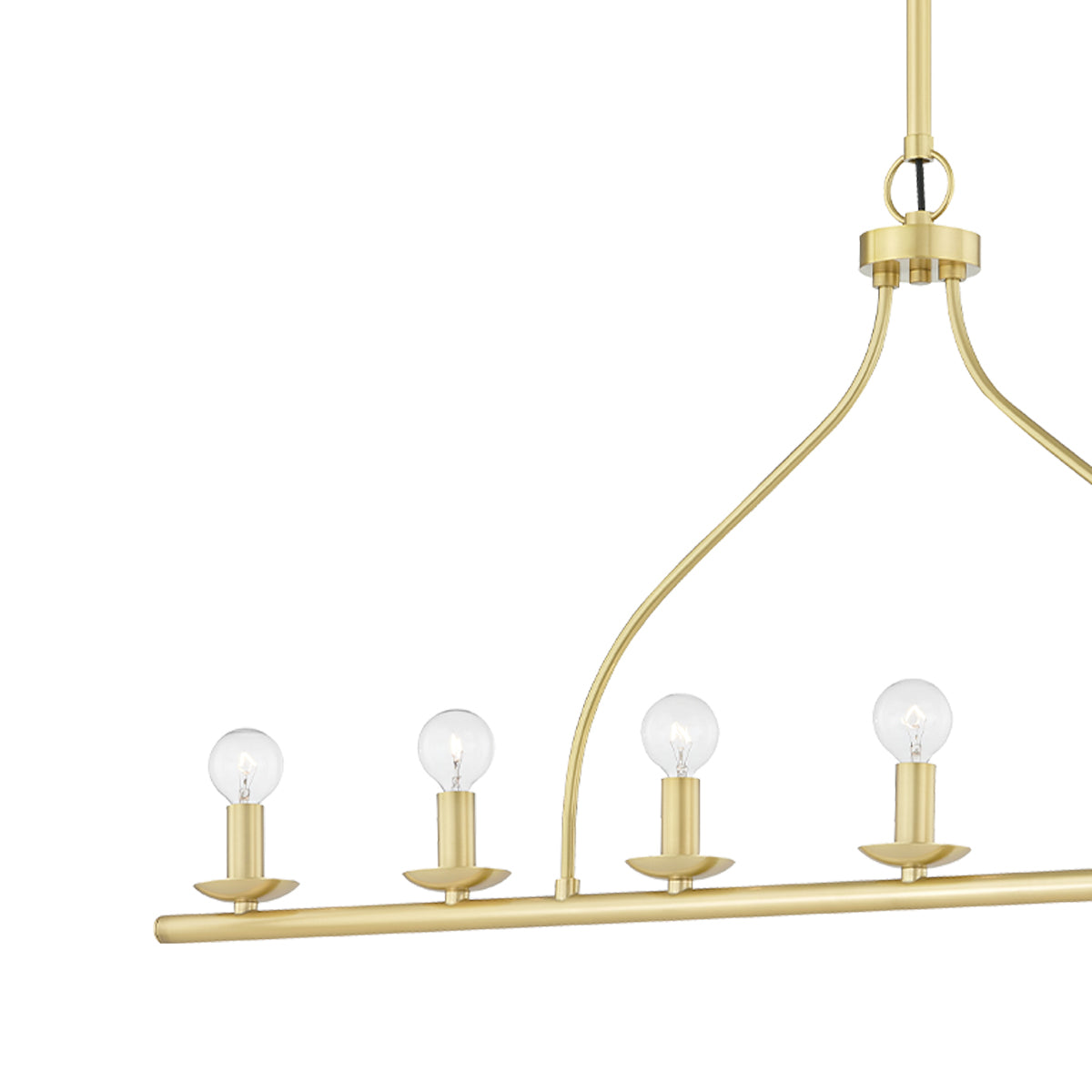 Kendra Linear Pendant Light in Detail.