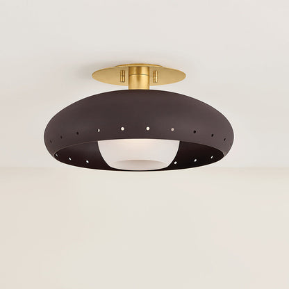 Kimber Flush Mount Ceiling Light in Detail.