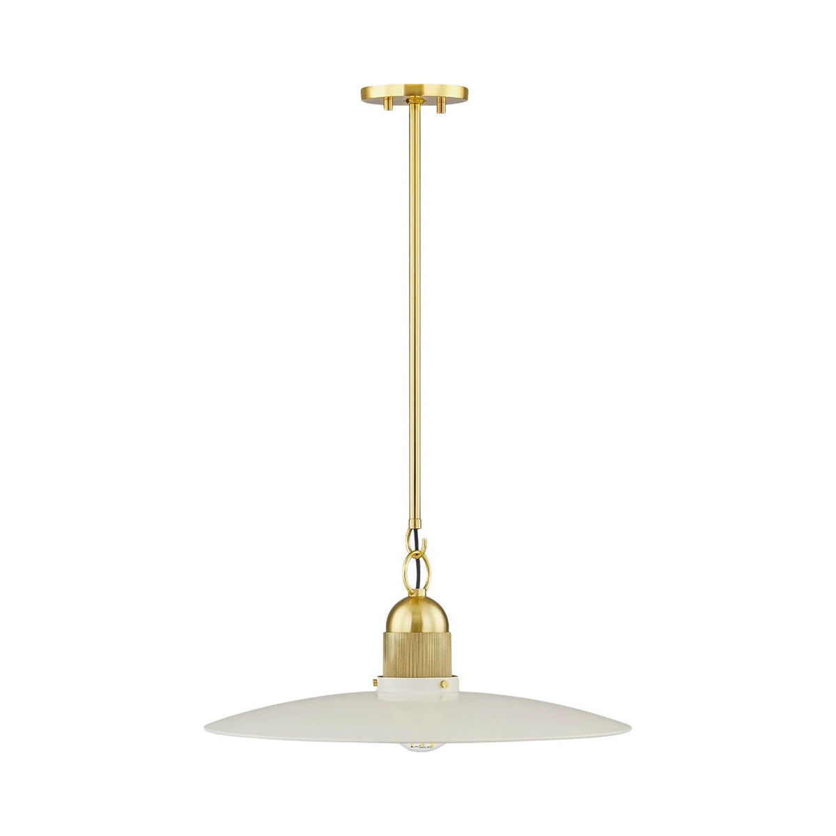 Leanna Pendant Light in Soft Cream.