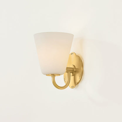 Leonella Bath Wall Light in Detail.