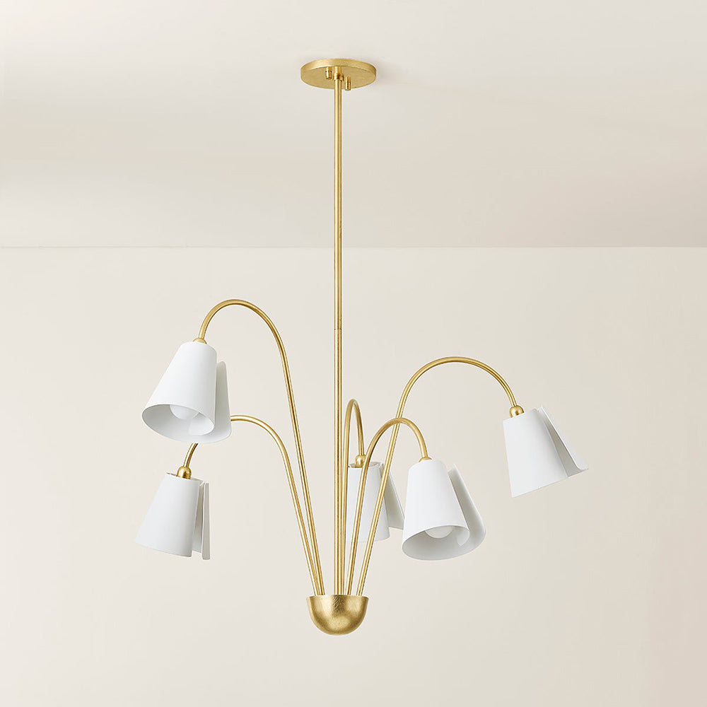 Lila Chandelier in Detail.