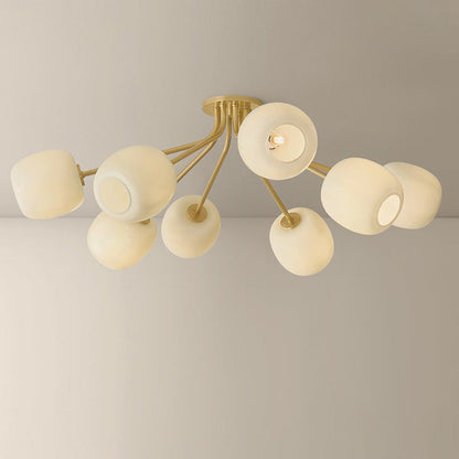 Lisette Semi Flush Mount Ceiling Light in Detail.