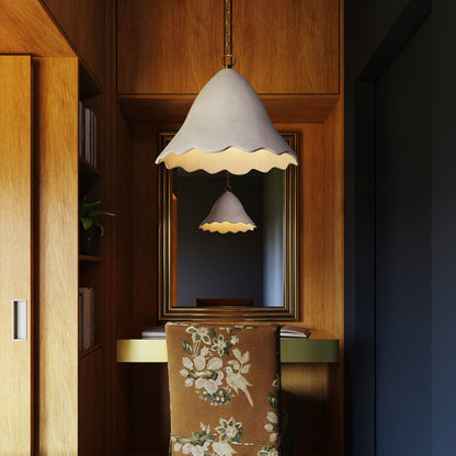 Lulu Pendant Light in living room.