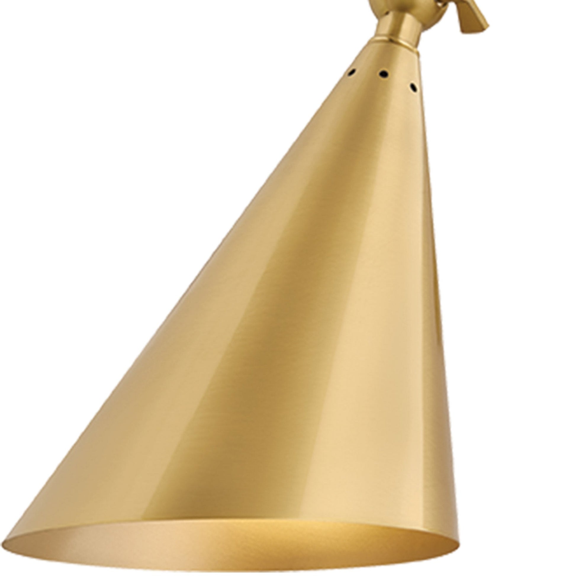 Lupe LED Rechargeable Wall Light in Detail.