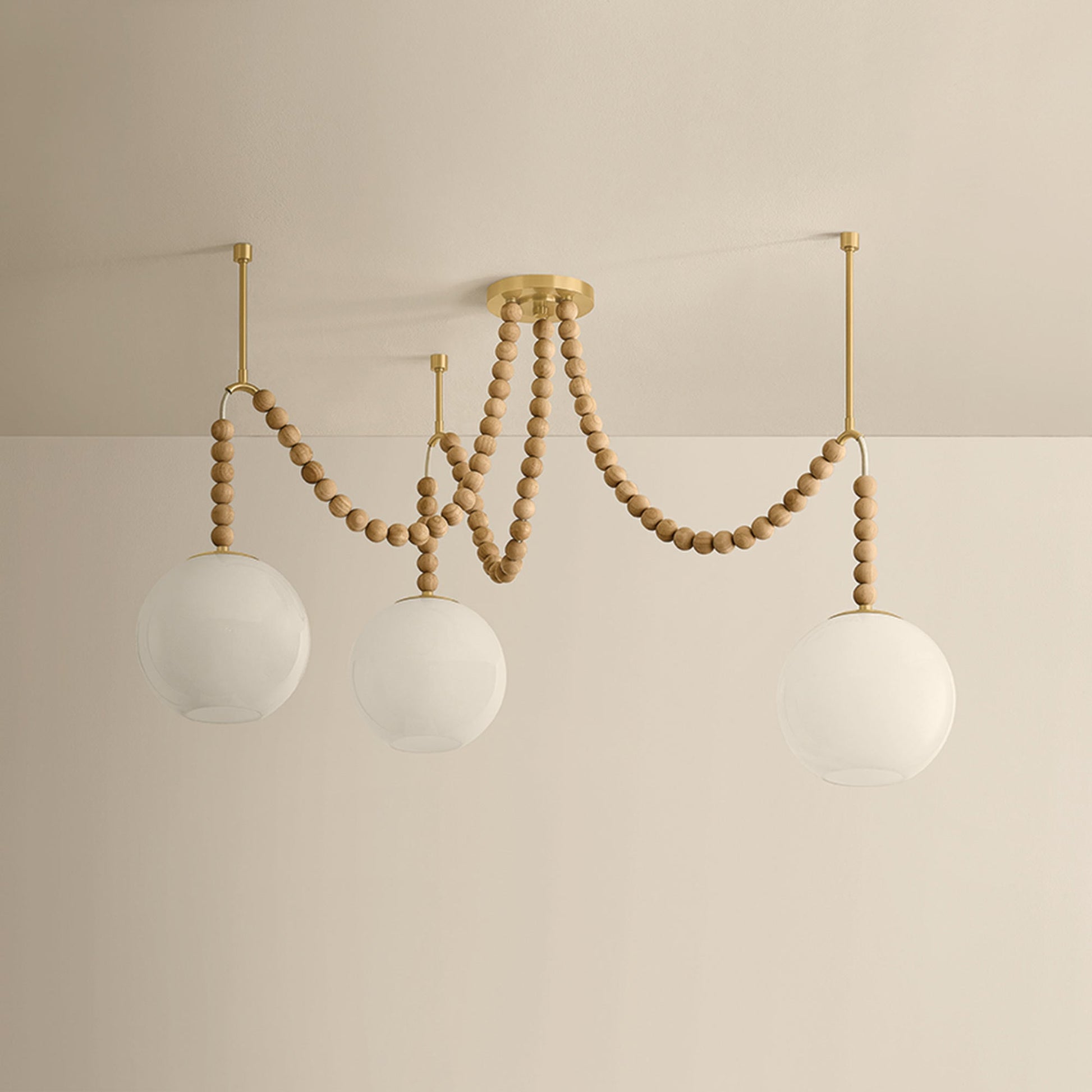 Makena Chandelier in Detail.