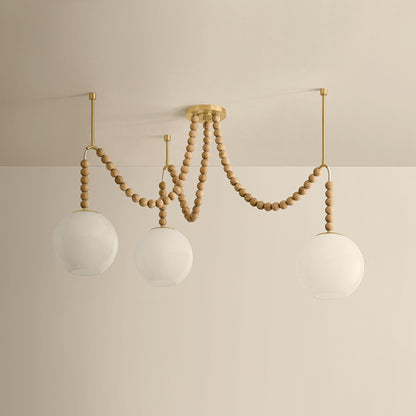 Makena Chandelier in Detail.