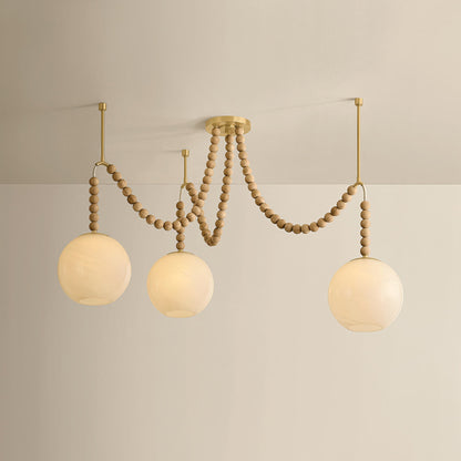 Makena Chandelier in Detail.