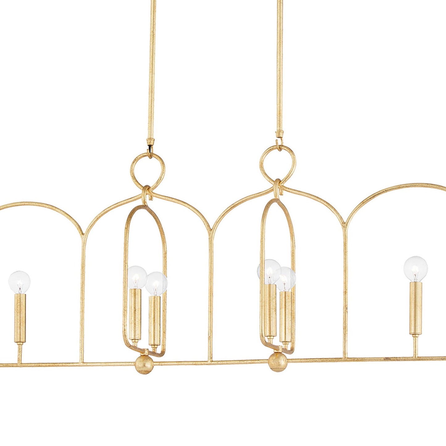 Mallory Linear Pendant Light in Detail.