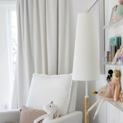 Mariana Floor Lamp in living room.