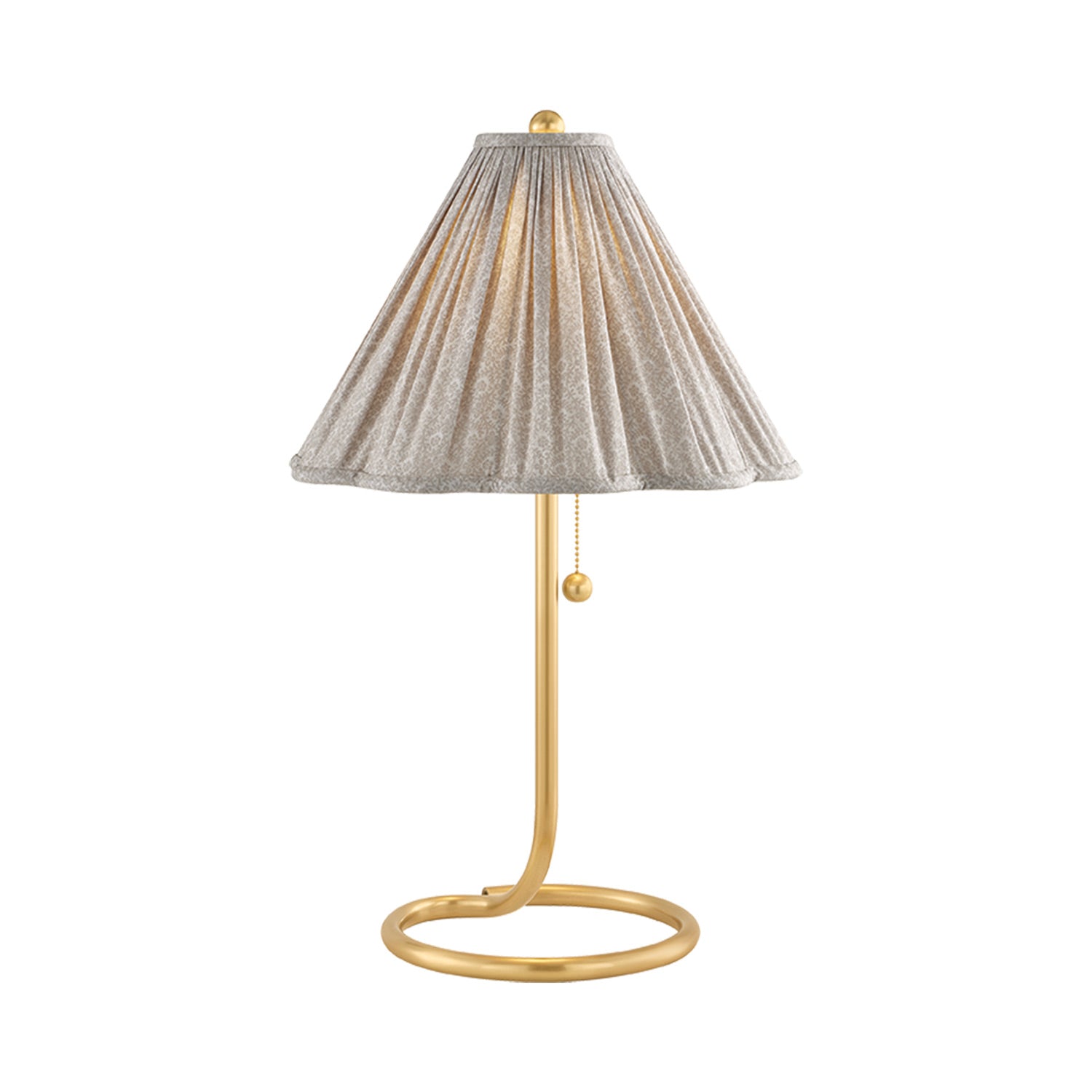 Martha Table Lamp in Mimosa Tan.