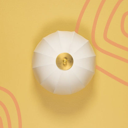 Meshelle Flush Mount Ceiling Light in Detail.