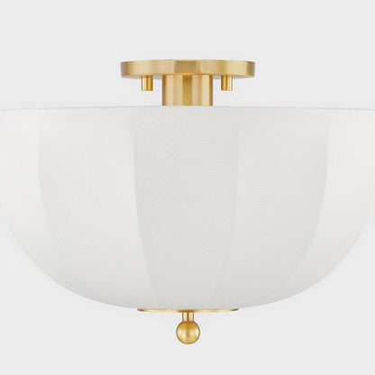 Meshelle Flush Mount Ceiling Light in Detail.