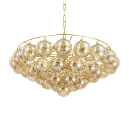 Mimi Chandelier in Plated Champagne (Large).