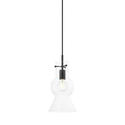 Mirabel Pendant Light in Soft Black (Small).
