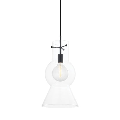 Mirabel Pendant Light in Soft Black (Large).