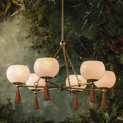 Niya Chandelier in Detail.