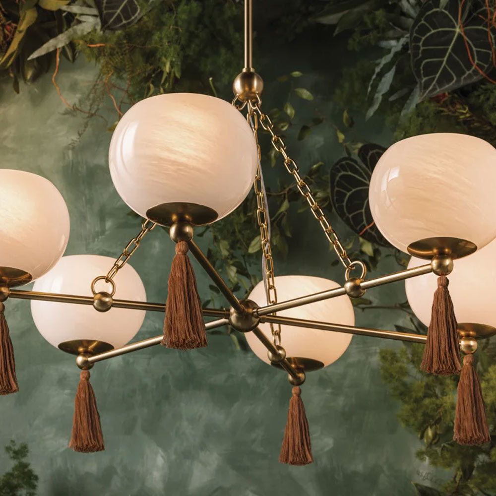Niya Chandelier in Detail.