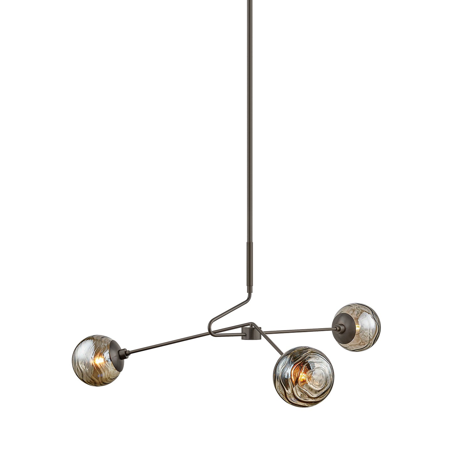 Nyla Chandelier in True Bronze.