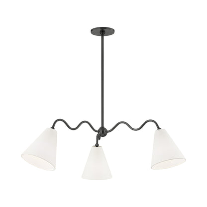 Onda Chandelier in Detail.