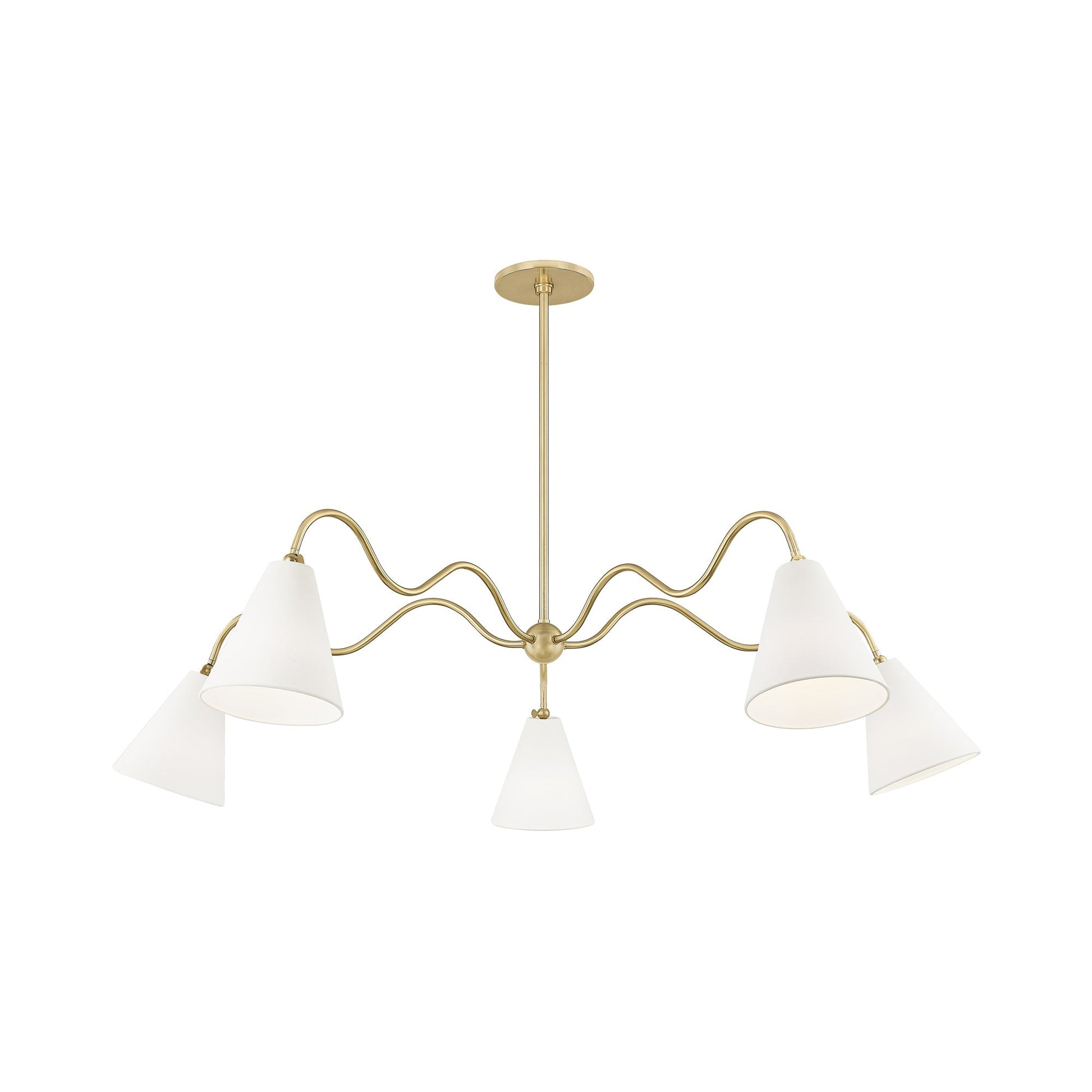 Onda Chandelier in Detail.