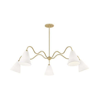 Onda Chandelier in Detail.