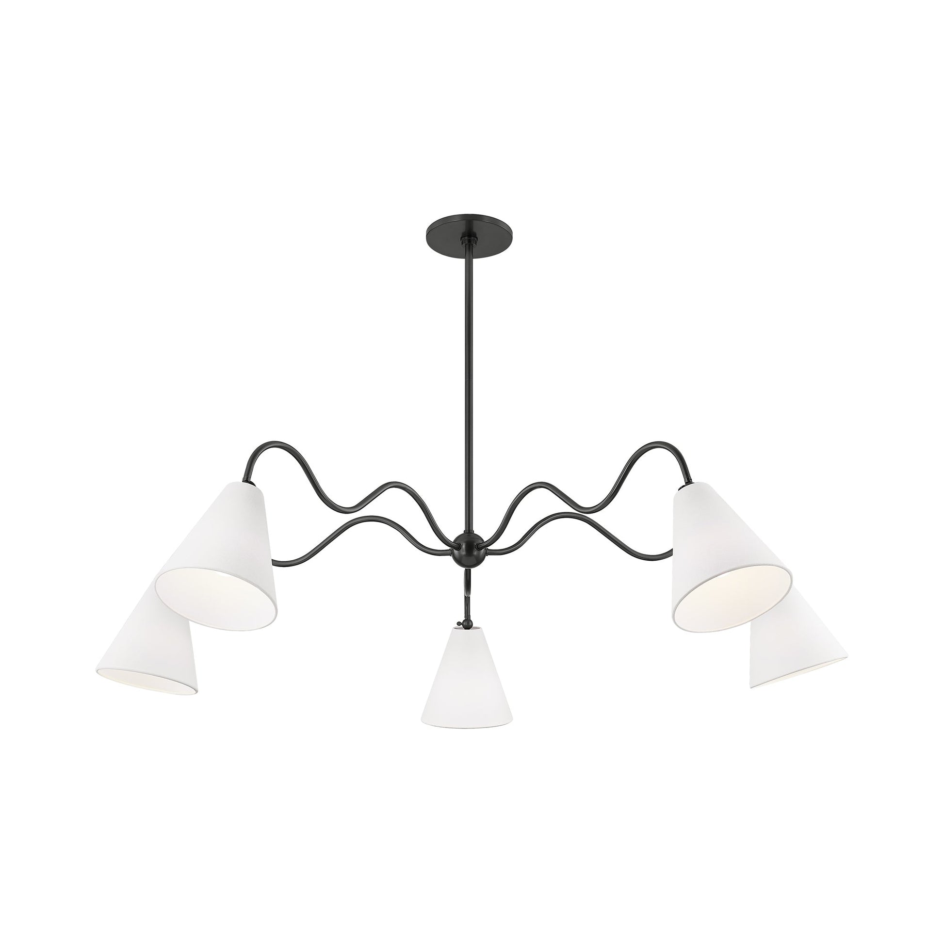 Onda Chandelier in Detail.