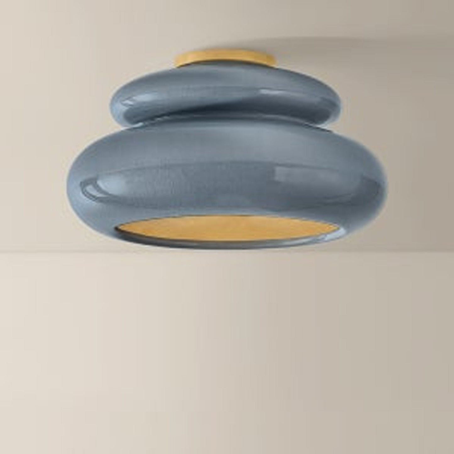 Pia Semi Flush Mount Ceiling Light in Detail.