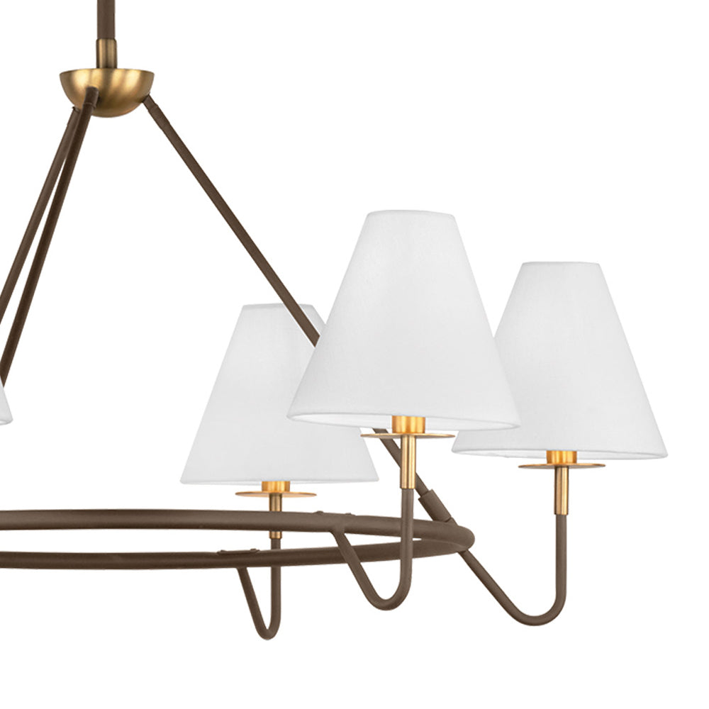 Polly Chandelier in Detail.