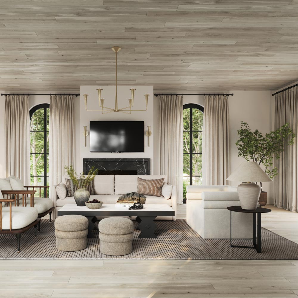 Rachie Table Lamp in living room.