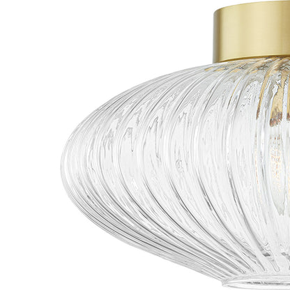 Reba Flush Mount Ceiling Light in Detail.