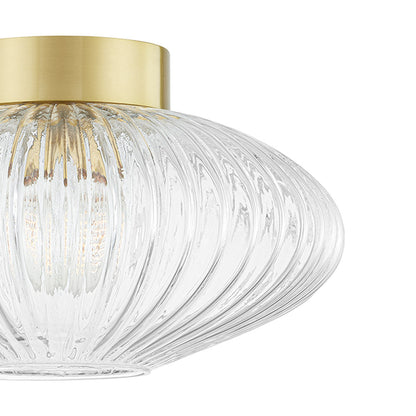 Reba Flush Mount Ceiling Light in Detail.