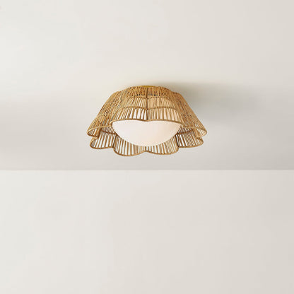 Rosa Flush Mount Ceiling Light in Detail.