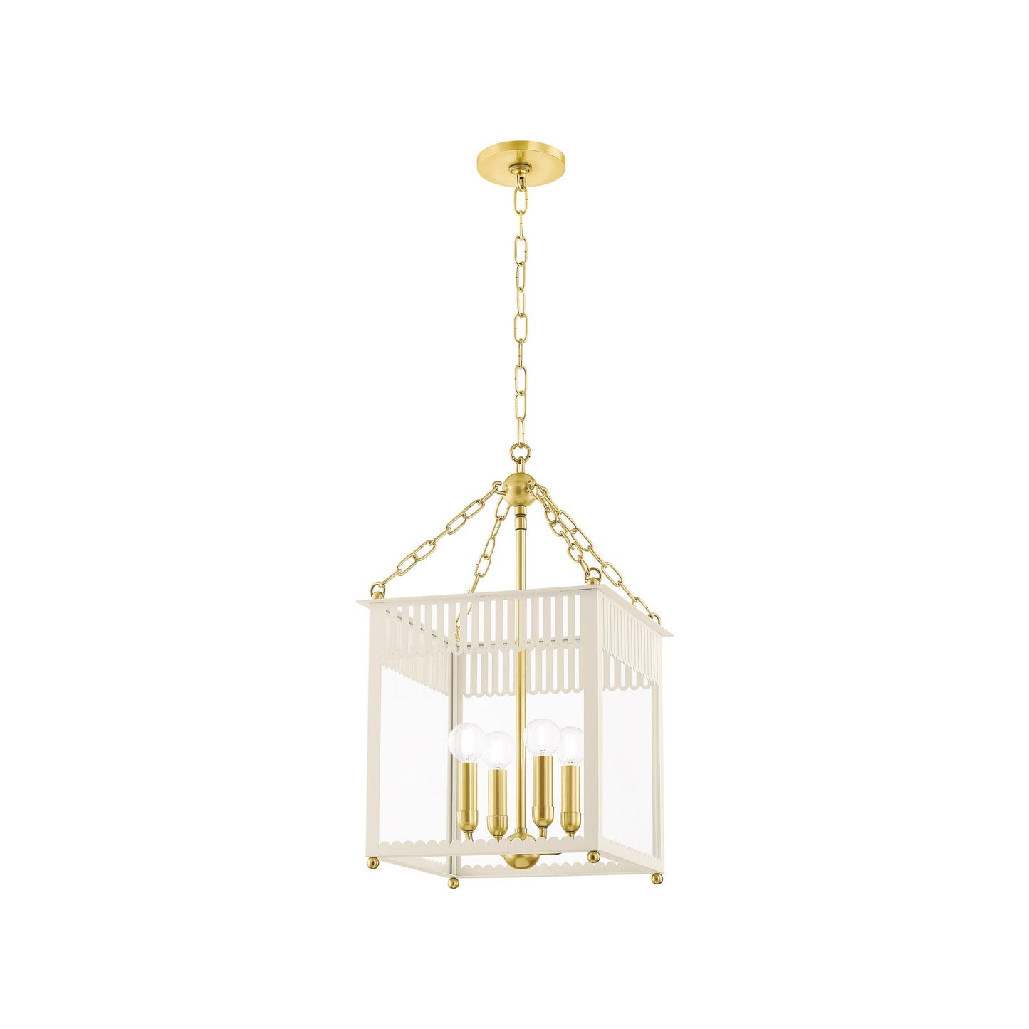 Rosalie Chandelier in Soft Cream (Small).